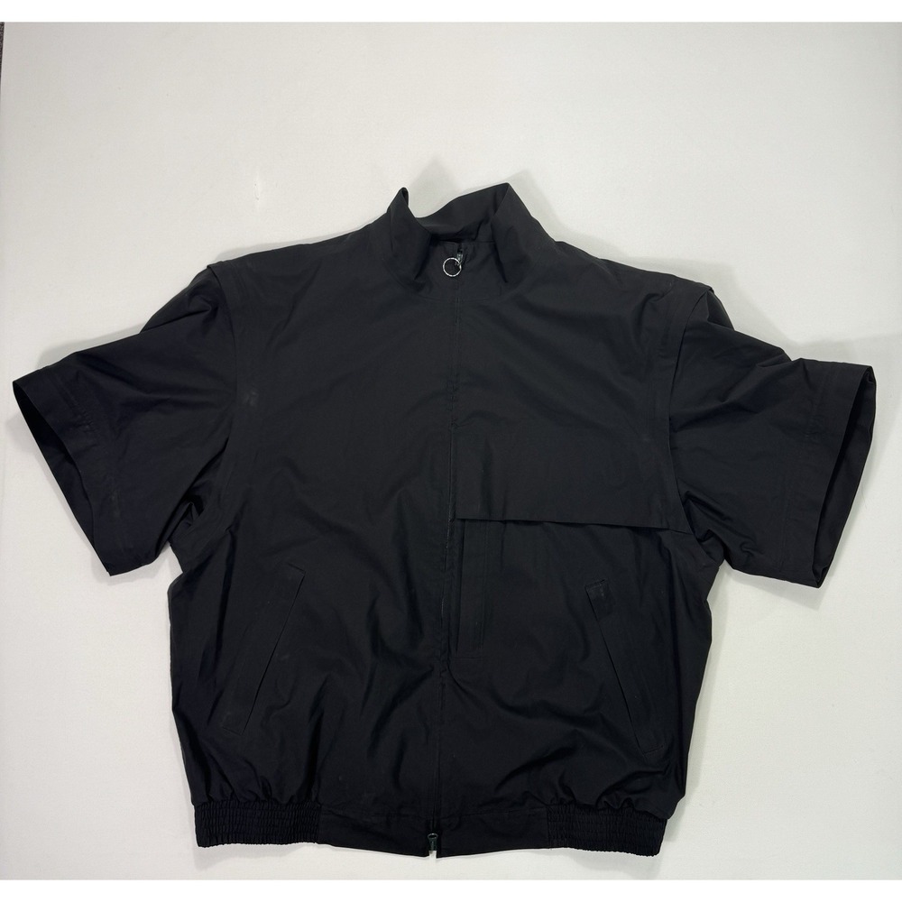 Brooks Brothers Waterproof Shell Jacket Mens Black XL Windbreaker Goretex Zip